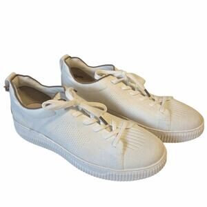 Sofft Faro Knit Mesh Low-Top Sneakers White NEW Sz 11 Lightweight Arch Support